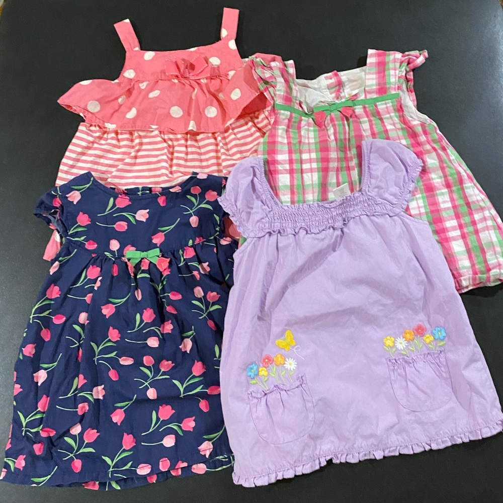 Lot of (4) Gymboree girls tops
